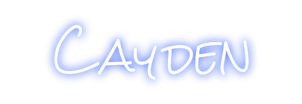 Design Your Own Sign Cayden