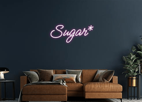 Design Your Own Sign Sugar*