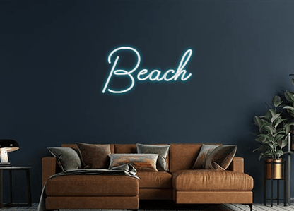 Design Your Own Sign Beach