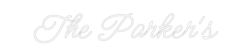 Design Your Own Sign The Parker's