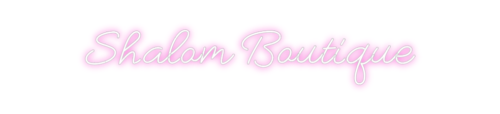 Design Your Own Sign Shalom Boutique