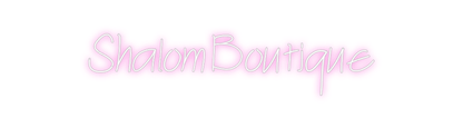 Design Your Own Sign Shalom Boutique