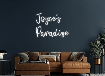 Design Your Own Sign Joyce's
Parad...