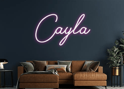Design Your Own Sign Cayla