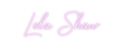 Design Your Own Sign Lola Shaw