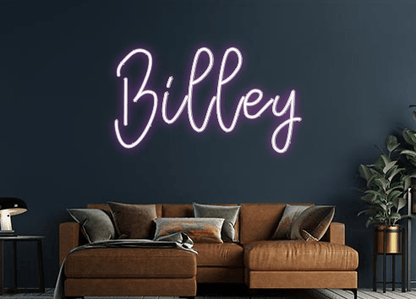 Design Your Own Sign Billey