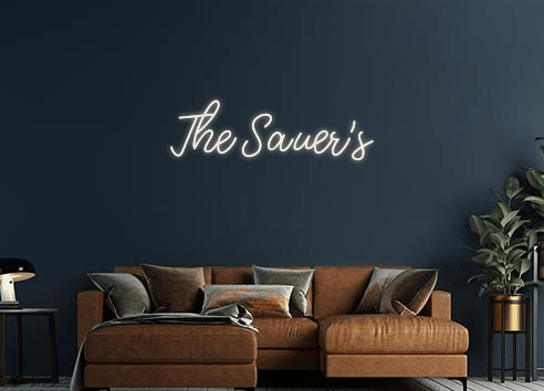 Design Your Own Sign The Sauer's