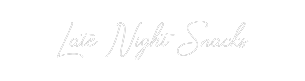 Design Your Own Sign Late Night Sn...