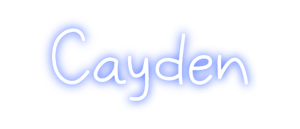 Design Your Own Sign Cayden