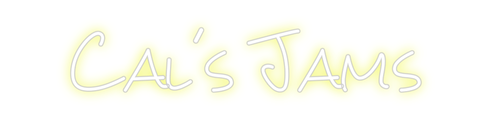 Design Your Own Sign Cal’s Jams