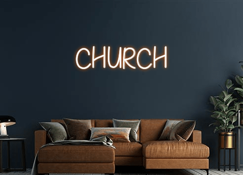 Design Your Own Sign CHURCH