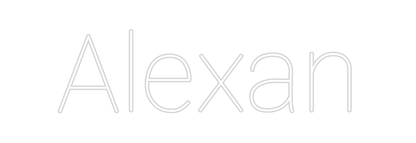 Design Your Own Sign Alexan