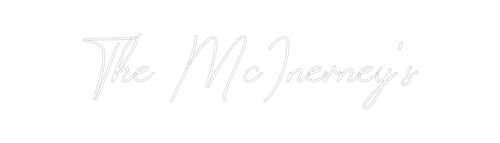 Design Your Own Sign The McInerney’s