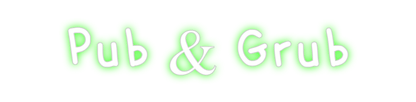 Design Your Own Sign Pub & Grub