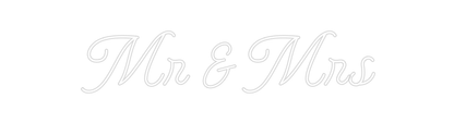 Design Your Own Sign Mr & Mrs