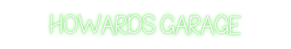 Design Your Own Sign Howards Garage