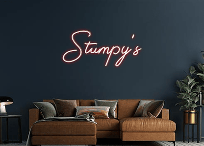 Design Your Own Sign Stumpy’s