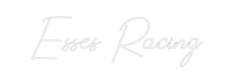 Design Your Own Sign Esses Racing
