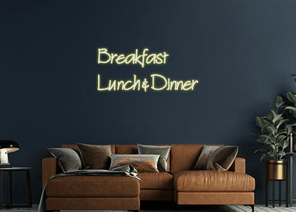 Design Your Own Sign Breakfast 
Lu...